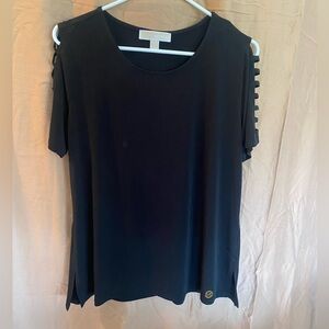 Michael Kors dressy black blouse